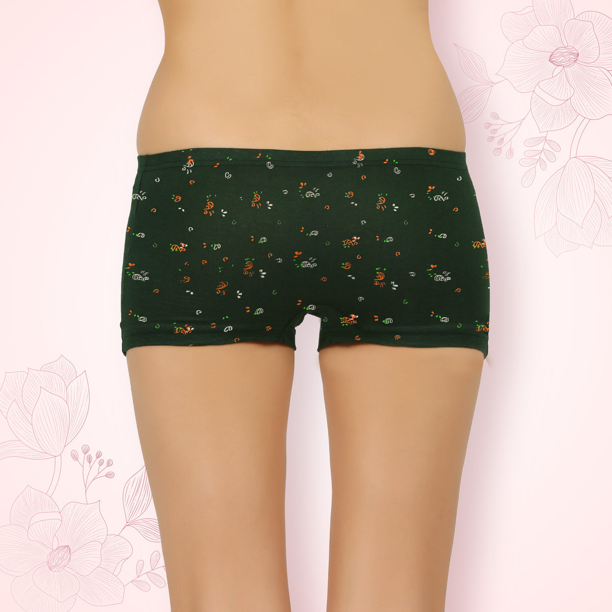 BOYSHORTS FLOWER PRINT - IE