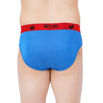 WYATT BRIEFS RED ELASTIC PLAIN - OE