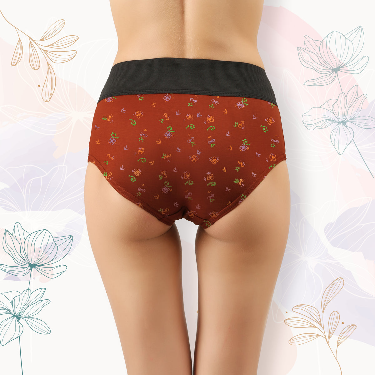 DUMMY TUKKER PANTIES FLOWER PRINT