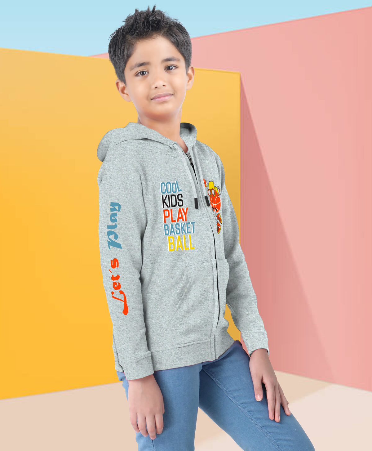 BOYS HOODIES - ZIP