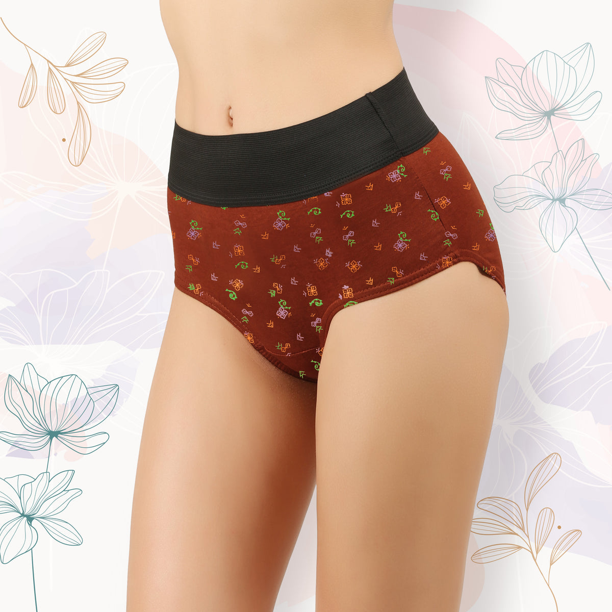 DUMMY TUKKER PANTIES FLOWER PRINT