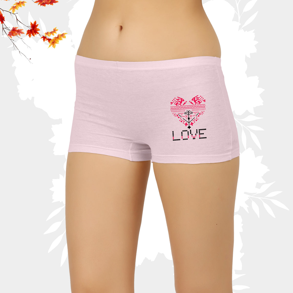 BOYSHORTS LIGHT COLOUR PRINT - IE