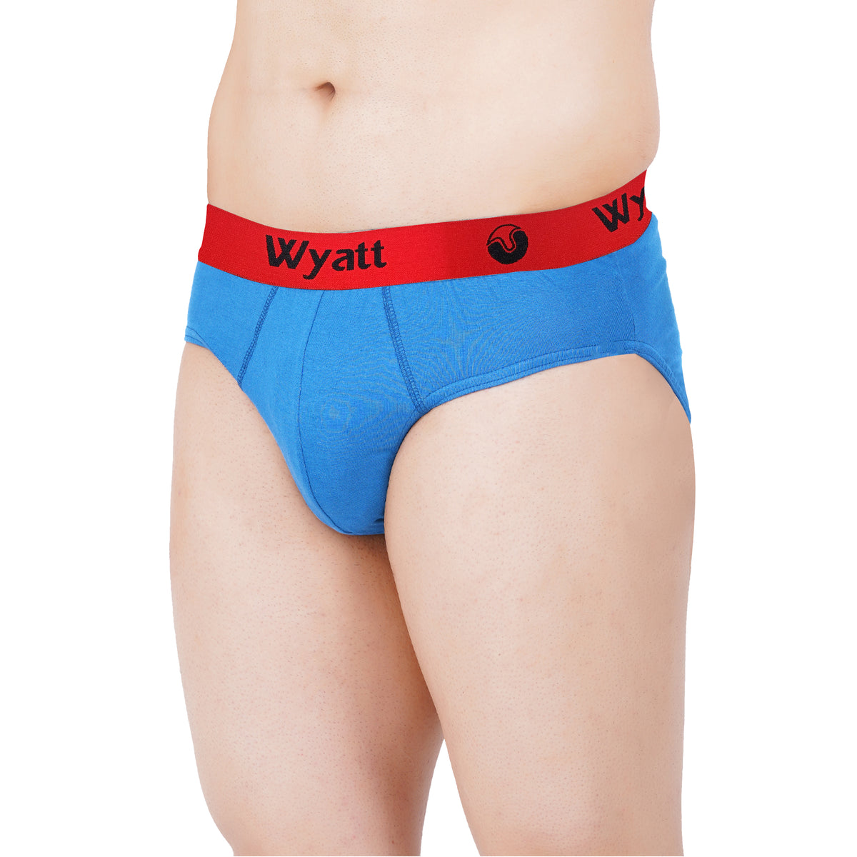 WYATT BRIEFS RED ELASTIC PLAIN - OE