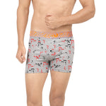 WYATT MELANGE TRUNKS PRINT - OE