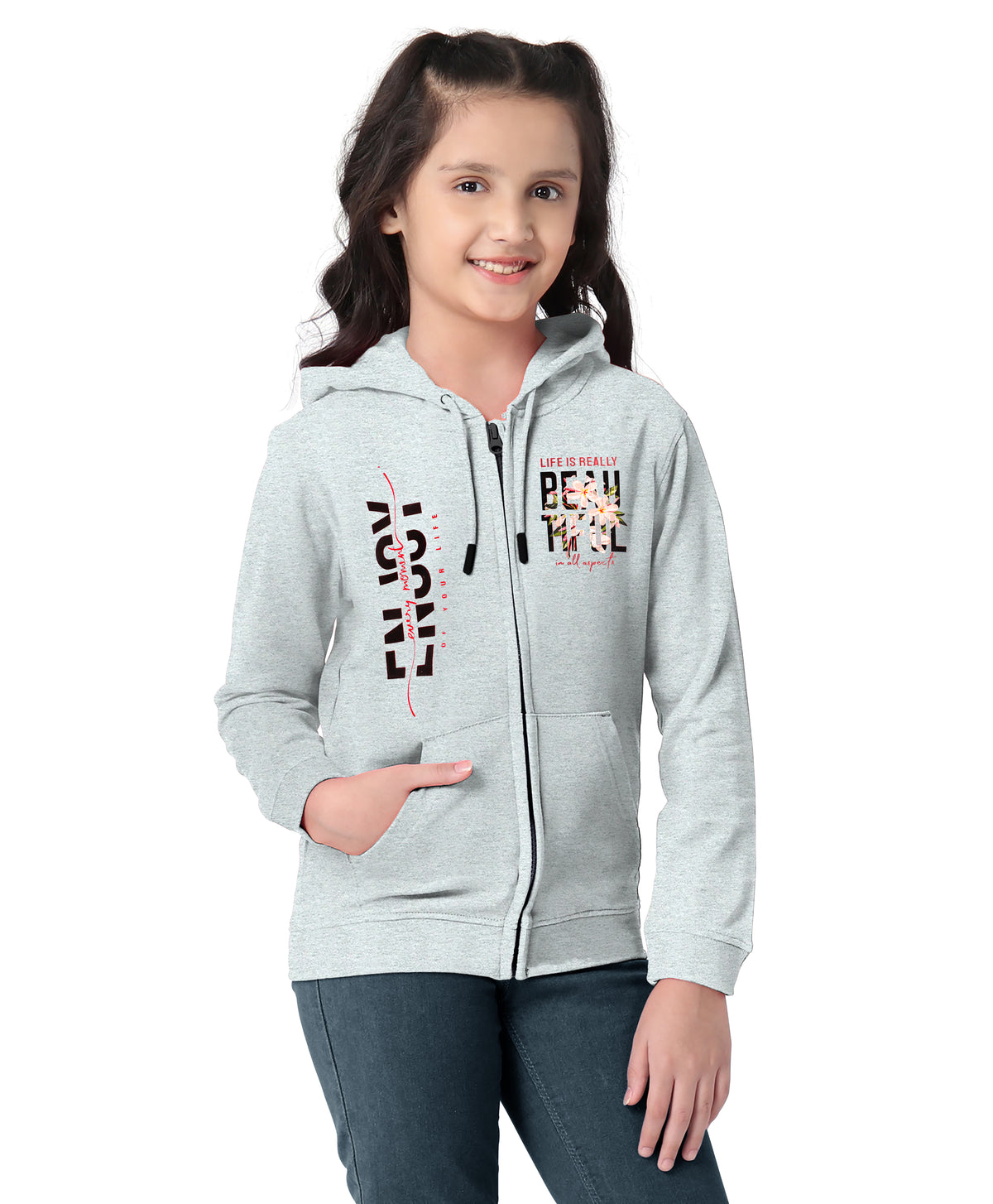 GIRLS HOODIES ZIP