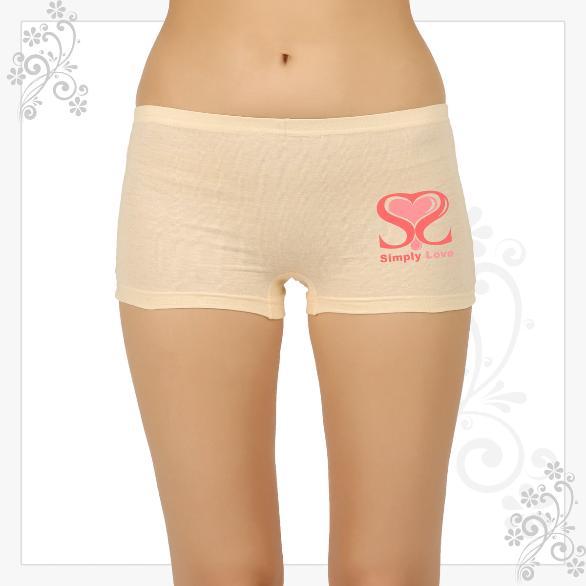 BOYSHORTS LIGHT COLOUR PRINT - IE