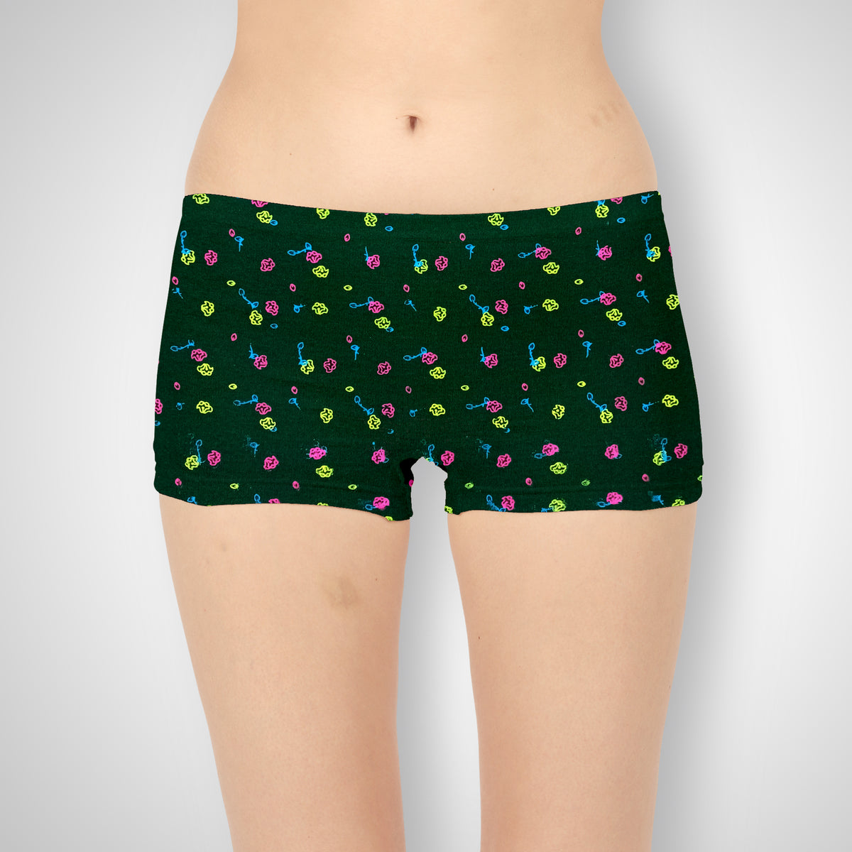 BOYSHORTS FLOWER PRINT - IE