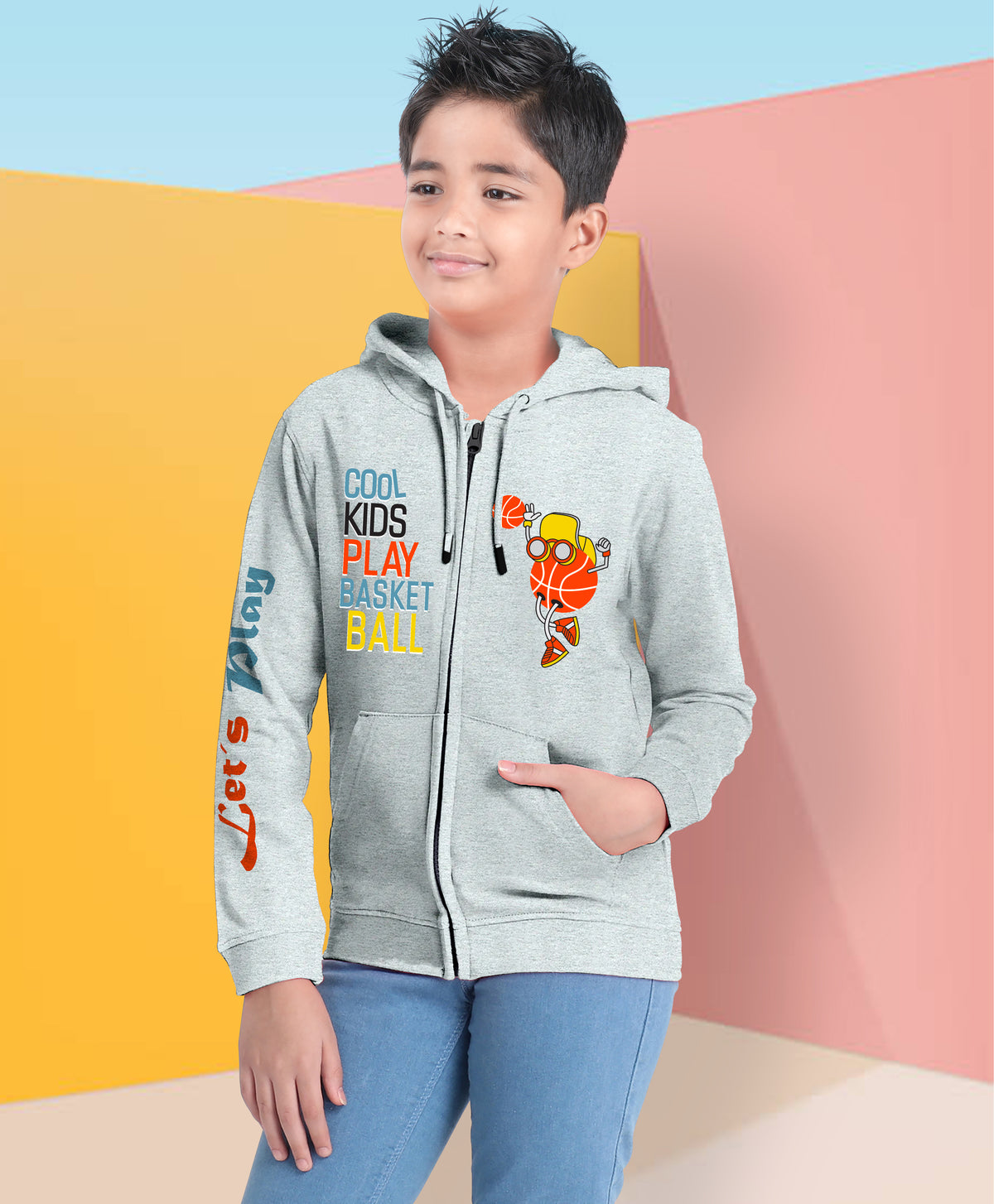 BOYS HOODIES - ZIP