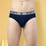 Men's Soft Stretchable Outer Elastic Solid Brief