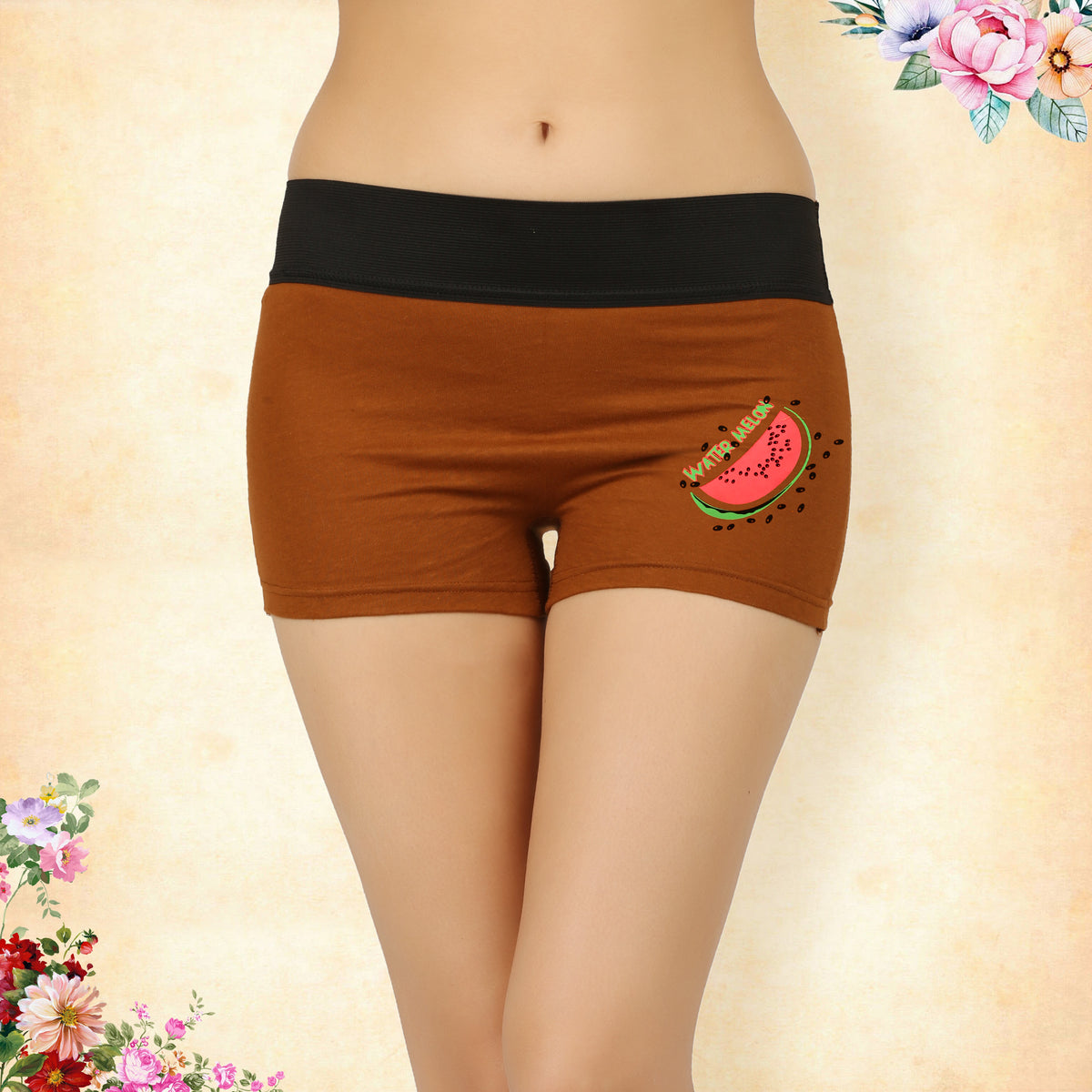 DUMMY TUKKER BOYSHORTS DARK COLOUR PRINT