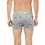 WYATT MELANGE TRUNKS PRINT - OE