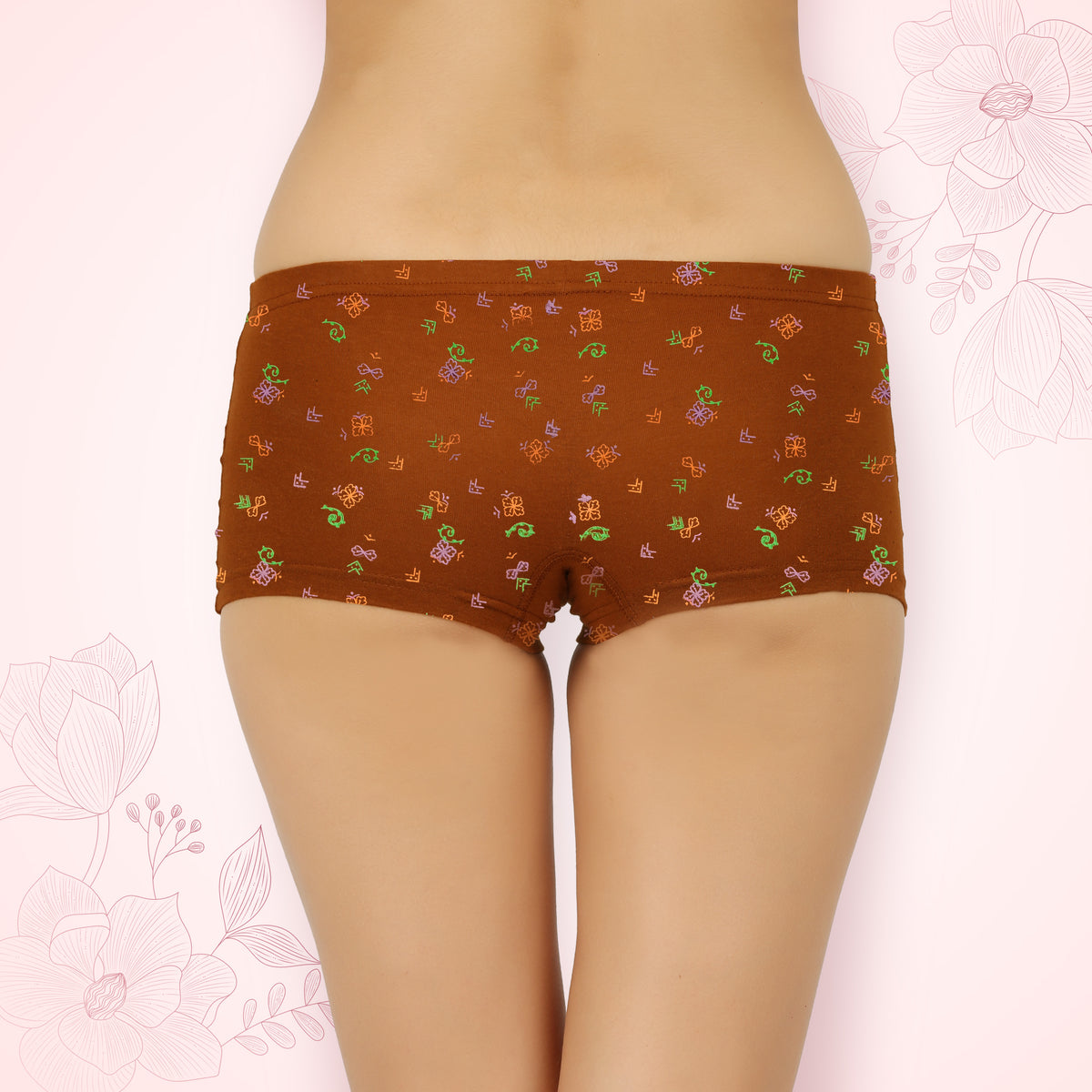 BOYSHORTS FLOWER PRINT - IE