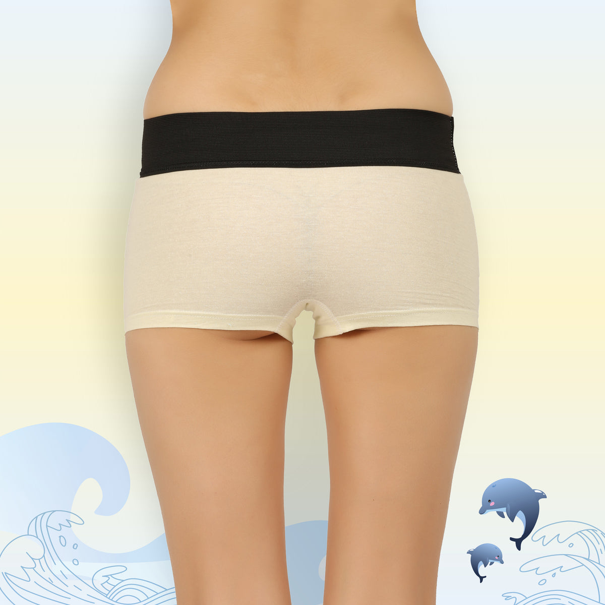 DUMMY TUKKER BOYSHORTS LIGHT COLOUR PRINT