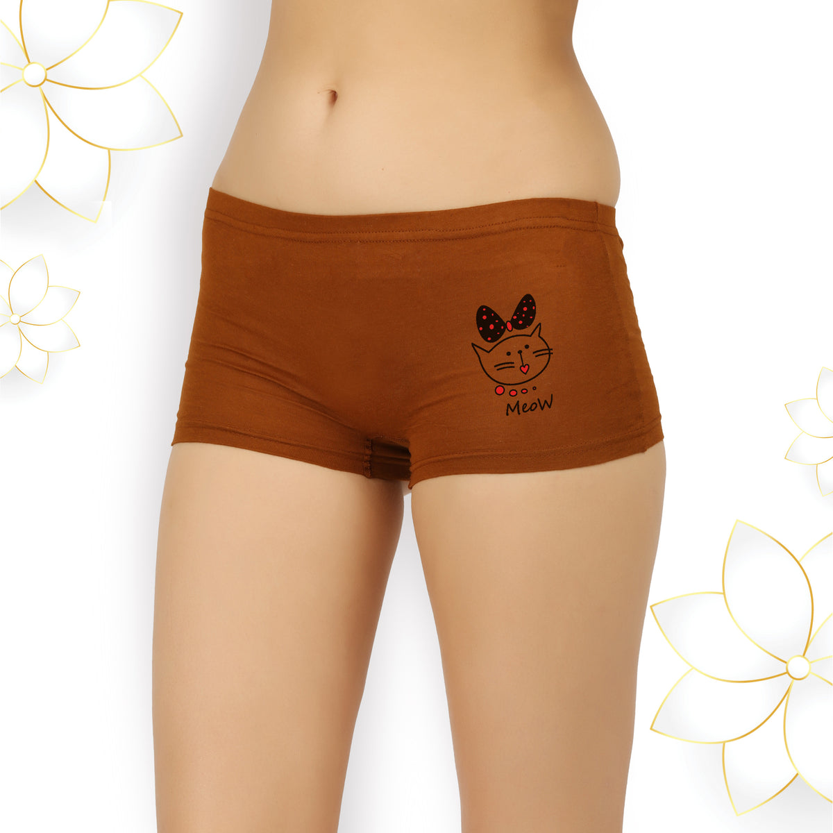 BOYSHORTS DARK COLOUR PRINT - IE