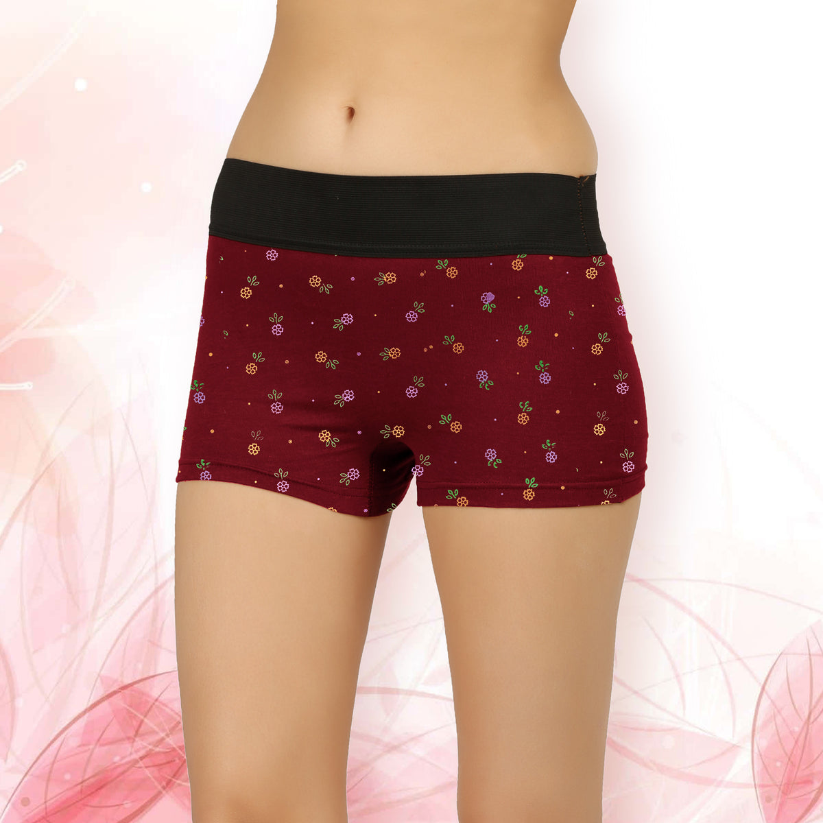 DUMMY TUKKER BOYSHORTS FLOWER PRINT