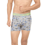 WYATT MELANGE TRUNKS PRINT - OE