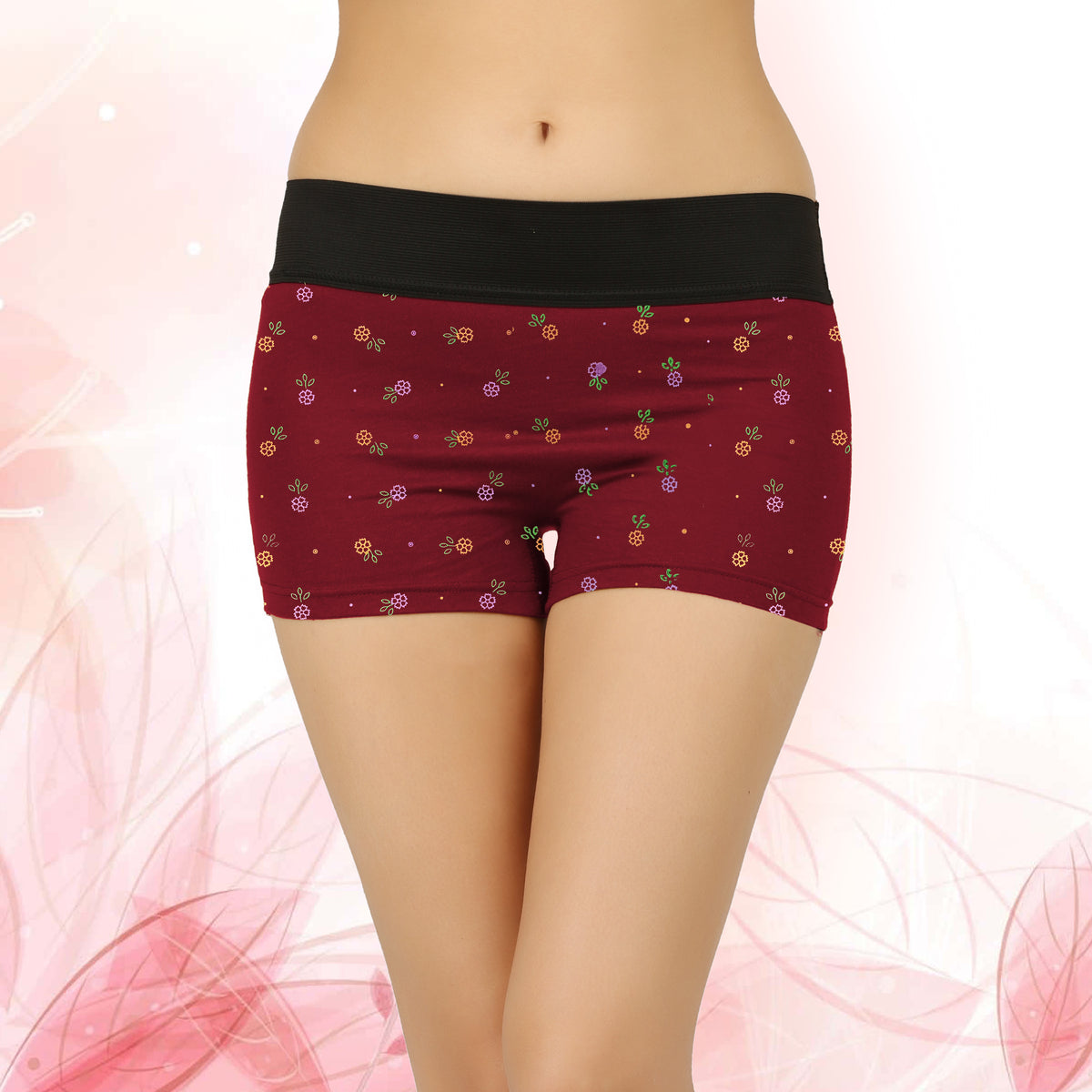 DUMMY TUKKER BOYSHORTS FLOWER PRINT