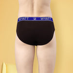 Men's Soft Stretchable Outer Elastic Solid Brief