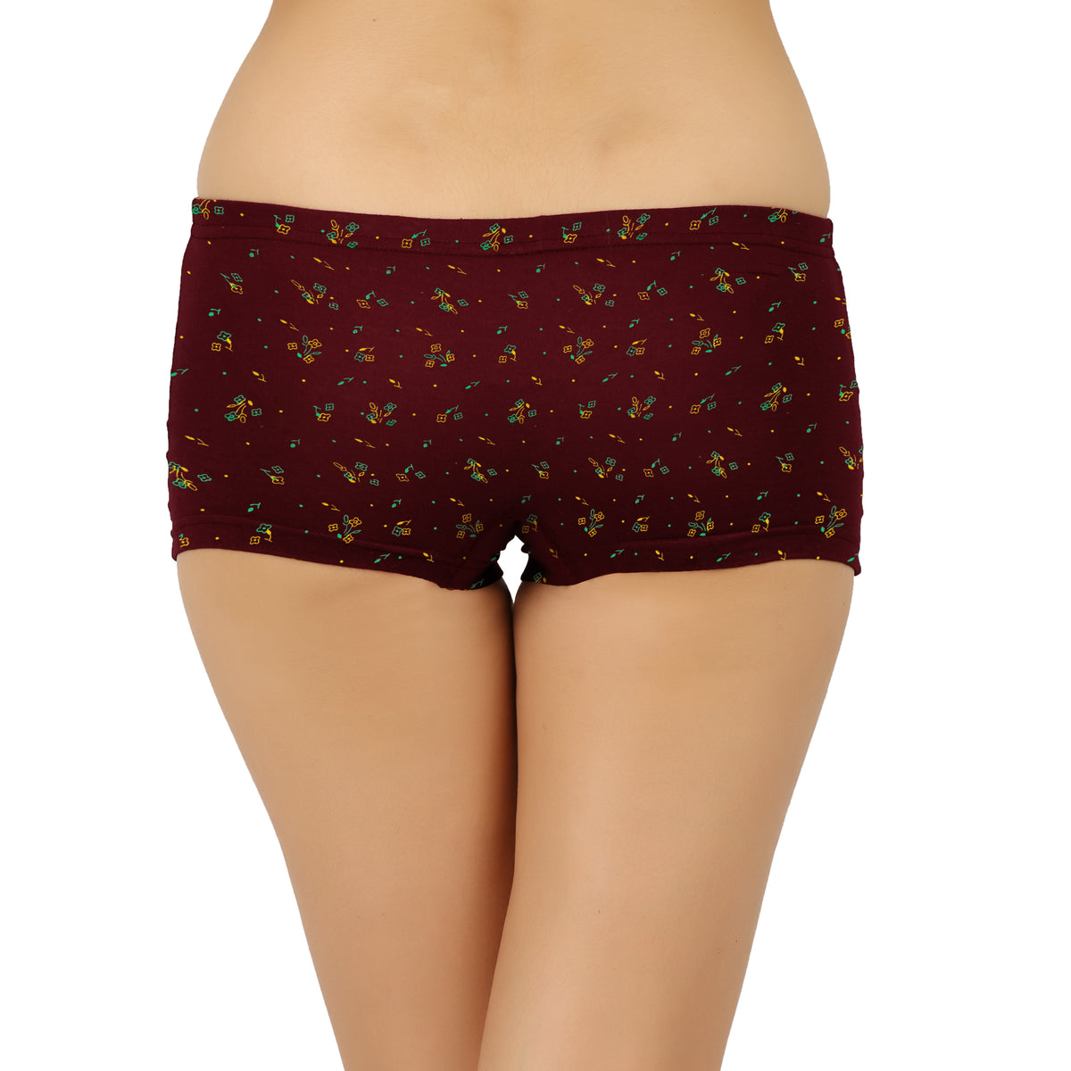 PRINTED ROSE BOYSHORTS PANTY