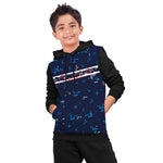 BOYS HOODIES CUT & SEW ALLOVER PRINT