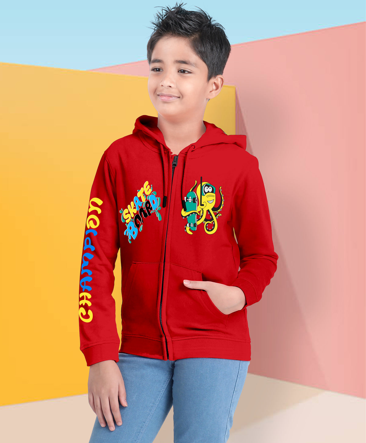 BOYS HOODIES - ZIP