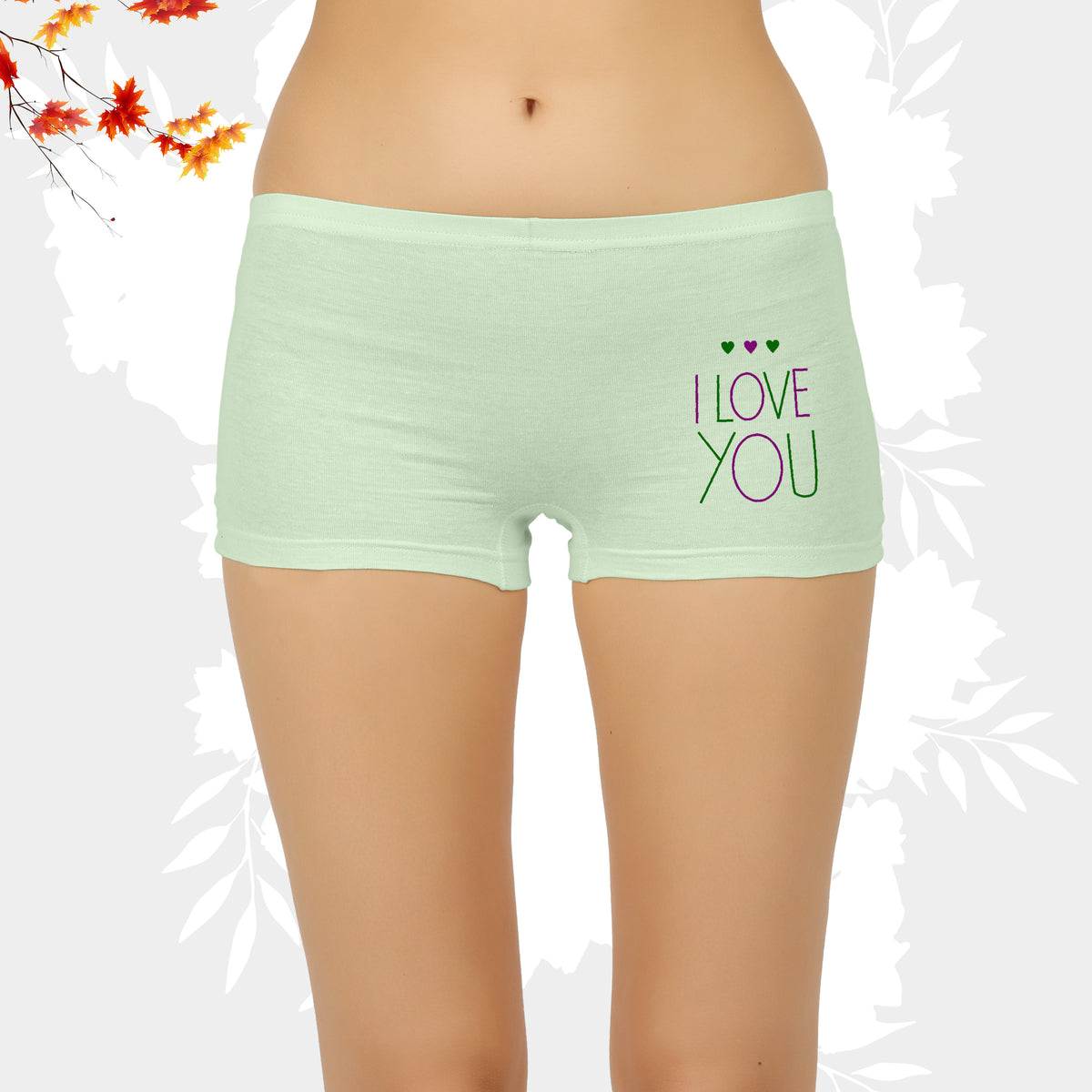 BOYSHORTS LIGHT COLOUR PRINT - IE