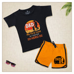 GIRLS T-SHIRT & SHORTS SET