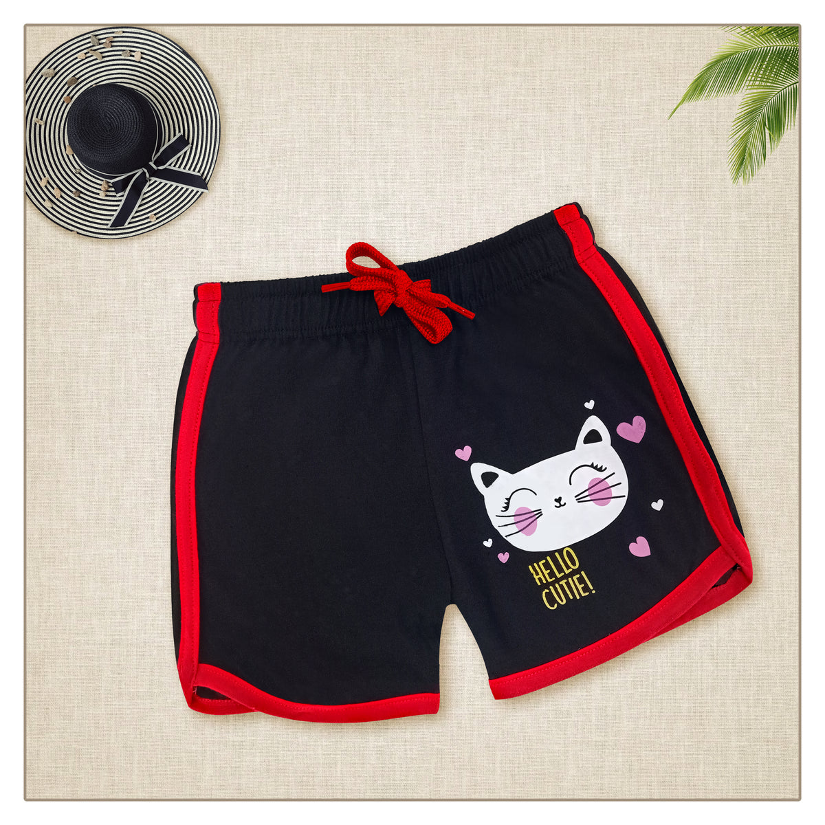 GIRLS T-SHIRT & SHORTS SET