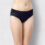 BLACK PANTIES DOT PRINT - IE