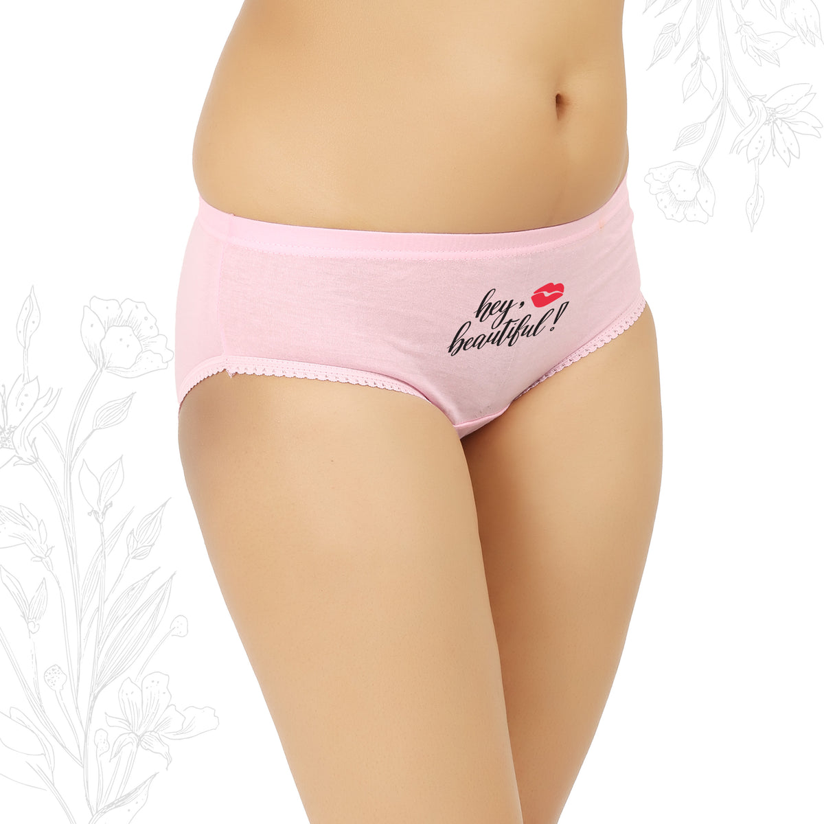 PANTIES LIGHT COLOUR PRINT - IE