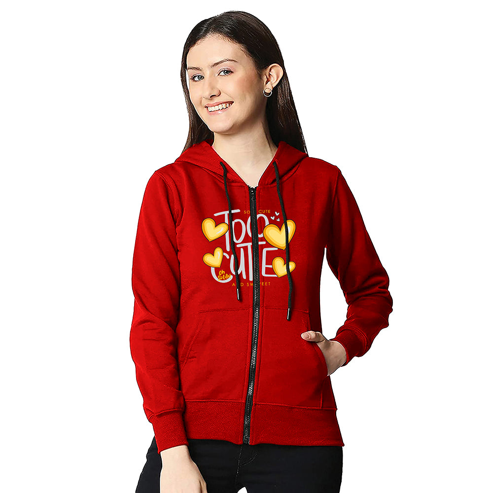 WOMENS ZIP - HOODIES