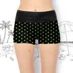 DUMMY TUKKER BLACK BOYSHORTS DOT PRINT