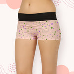 LIGHT COLOUR STAR PRINT HIPSTER BOYSHORTSPANTY