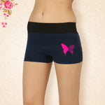 DARK COLOUR HIPSTER PRINTED BOYSHORTS PANTY