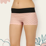 LIGHT COLOUR LINE PRINTED HIPSTER BOYSHORTS PANTY