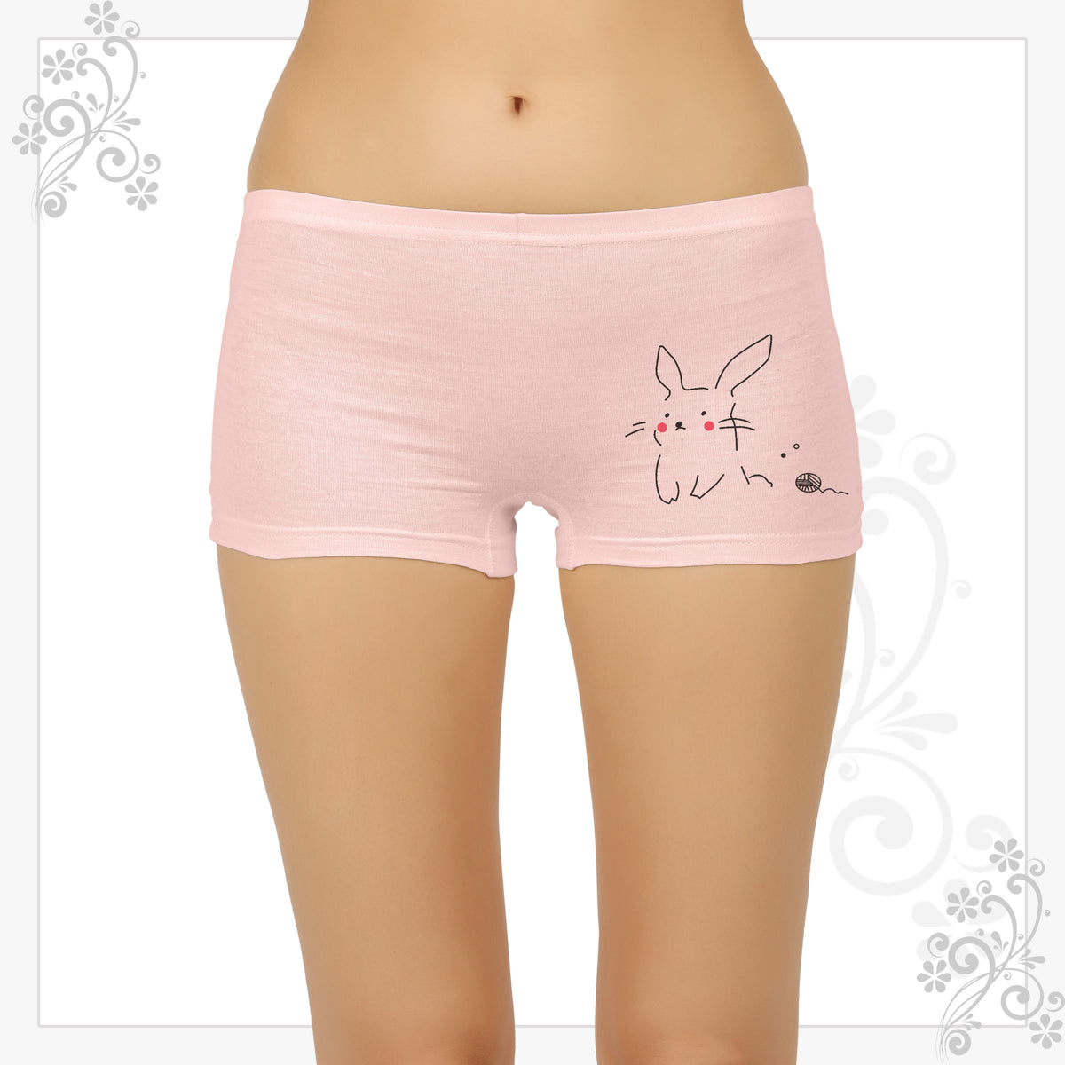 BOYSHORTS LIGHT COLOUR PRINT - IE