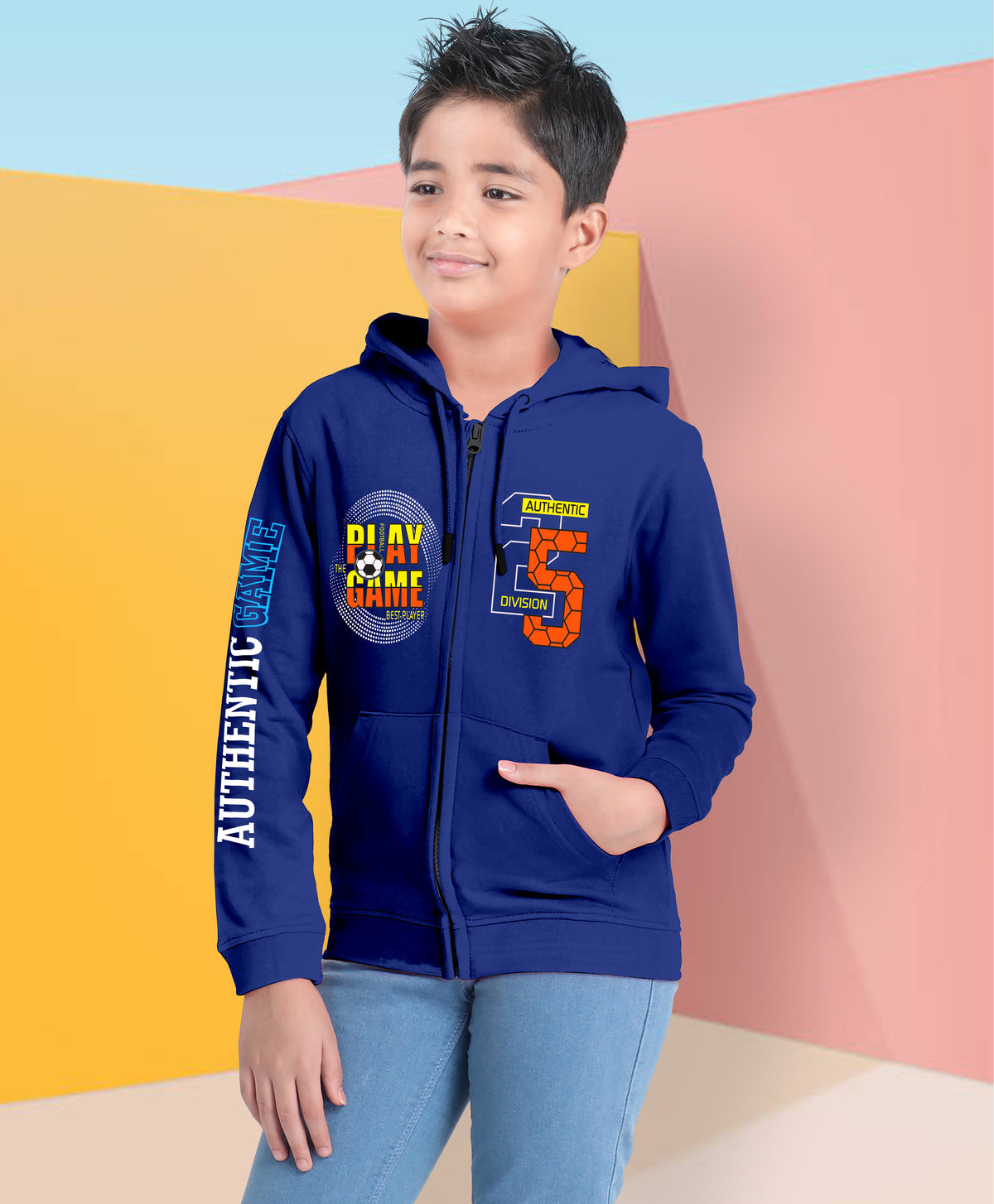 BOYS HOODIES - ZIP