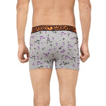 WYATT MELANGE TRUNKS PRINT - OE