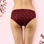 PANTIES FLOWER PRINT - IE