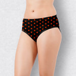 BLACK PANTIES DOT PRINT - IE