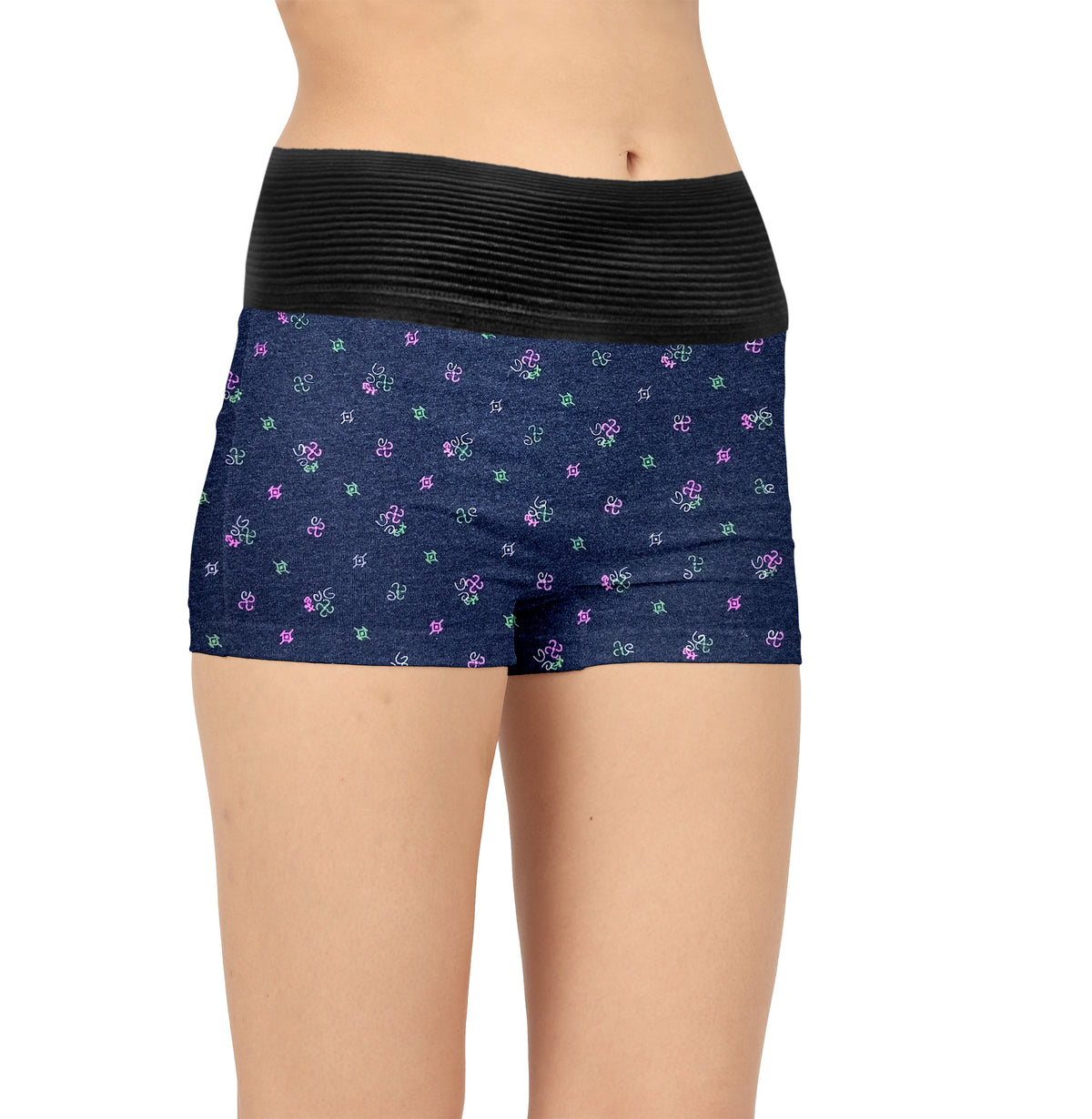 DUMMY TUKKER BOYSHORTS FLOWER PRINT