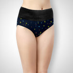 LILLY ROSE DARK COLOUR DUMMY TUKKER PANTIES FLOWER PRINT