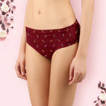 PANTIES FLOWER PRINT - IE