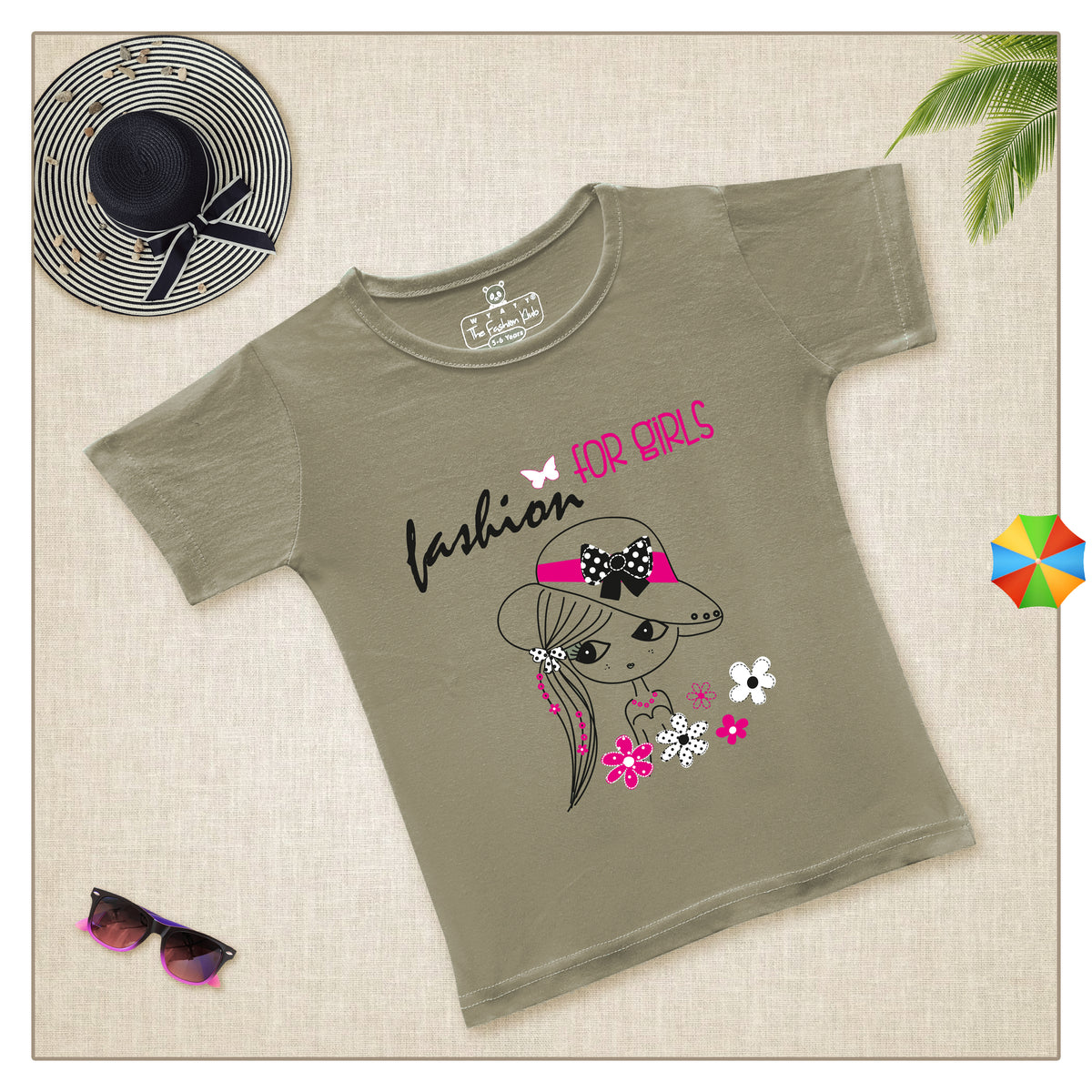 GIRLS T-SHIRT & SHORTS SET