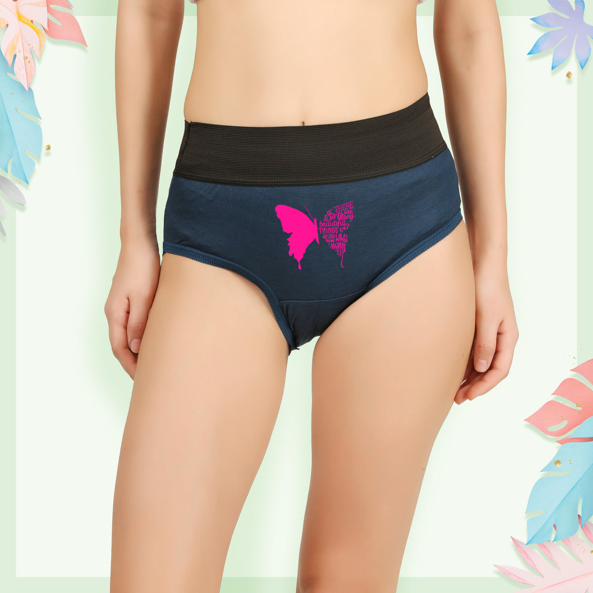 DUMMY TUKKER PANTIES DARK COLOUR PRINT