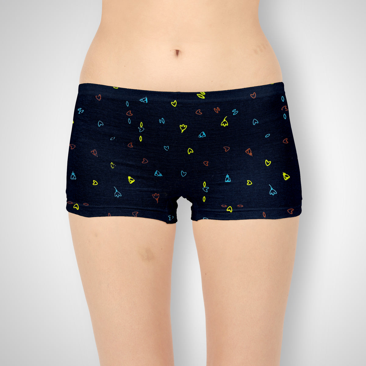 BOYSHORTS FLOWER PRINT - IE