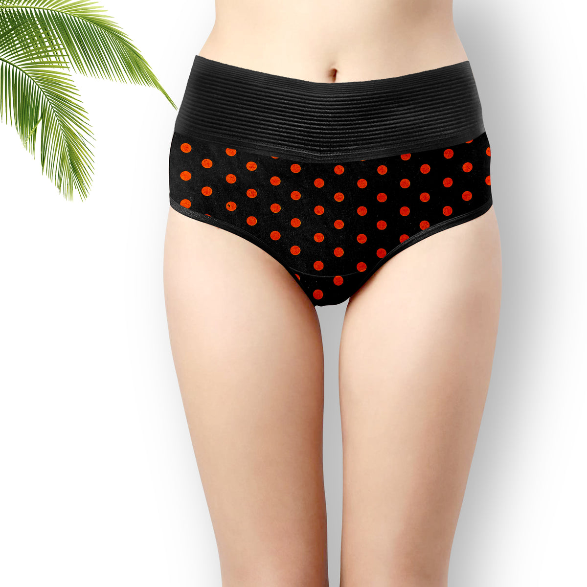 DUMMY TUKKER BLACK PANTIES DOT PRINT