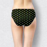 BLACK PANTIES DOT PRINT - IE