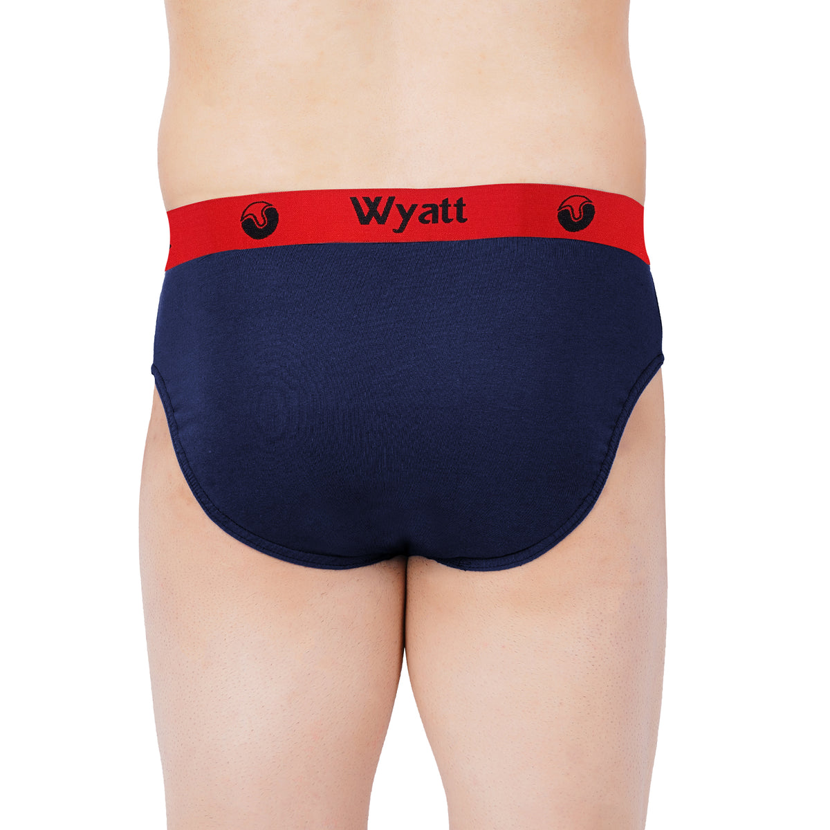 WYATT BRIEFS RED ELASTIC PLAIN - OE