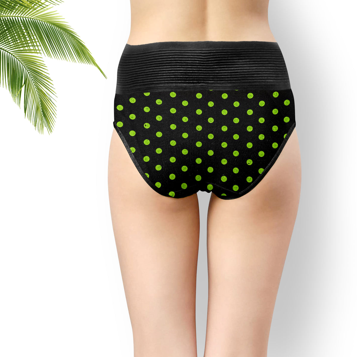 DUMMY TUKKER BLACK PANTIES DOT PRINT